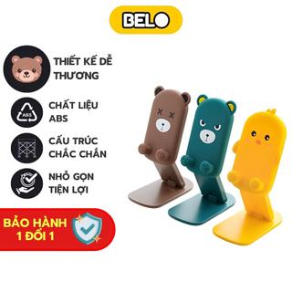 Giá đỡ điện thoại, máy tính bảng hình thú dễ thương  gấp gọn BG-02 – Belo