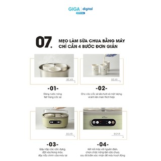 Máy Làm Sữa Chua Bear SB-SC10C