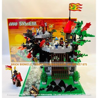 Lego castle - đồ chơi xếp hình lắp ráp lego trung cổ lâu đài - 6082 fire breathing fortress