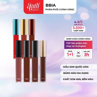 [BÁN SỈ] Son kem lì BBIA Last Velvet Lip Tint siêu hot lên màu siêu đẹp [Best Sellers]