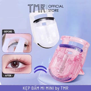 Kẹp bấm mi mini TMR tiện dụng, uốn mi siêu cong, mi cong tự nhiên tơi chất liệu nhựa ABS cao cấp