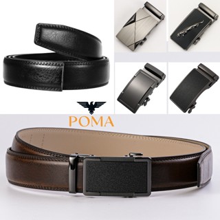 Thắt lưng nam Da Bò Trơn 2 Lớp khoá tự động 4 MÀU DÂY nhiều mặt lựa chọn POMA bảo hành LỖI 1 ĐỔI 1