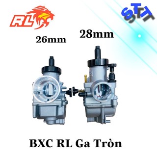 Bình xăng con REDLEO Ga tròn 24mm / 26mm/ 28mm / 30mm / 32mm gắn được nhiều loại xe ( Tặng kèm bộ Béc ga dẹp )