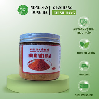 BỘT ỚT VẢY/MỊN Việt - Hàn Quốc - Bột ớt ngon, nguyên chất 100% dung ướp kim chi, nấu mì cay