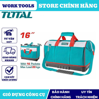 Đồ nghề total giỏ đựng công cụ 16 inch tht16163