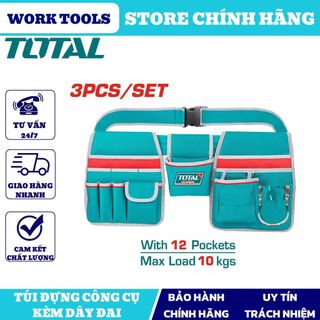Đồ nghề total túi đựng công cụ kèm dây đai tht16p20325