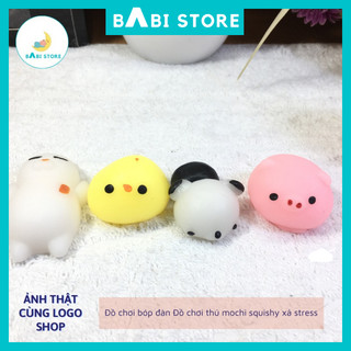 Đồ chơi bóp đàn hồi, Đồ chơi thú mochi squishy xả stress - Babi Store