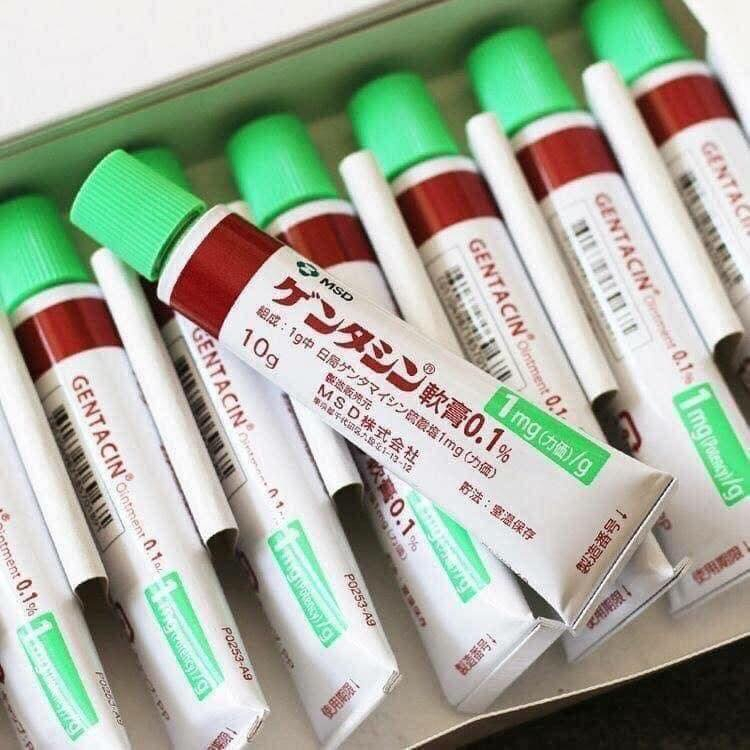 Kem Mờ Sẹo Gentacin Nhật Bản, Kem Giúp Làm Mờ Vết Sẹo Lồi, Sẹo Lõm - 1 Tuýp 10gr