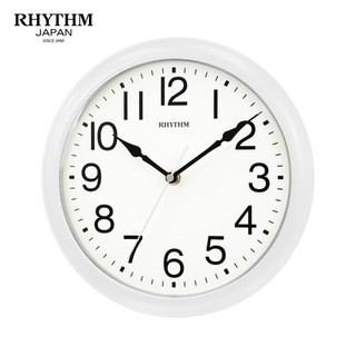  Đồng hồ treo tường Nhật Bản Rhythm CMG621NR03- Kt 26.2 x 4.0cm 320g Vỏ nhựa. Dùng Pin. 