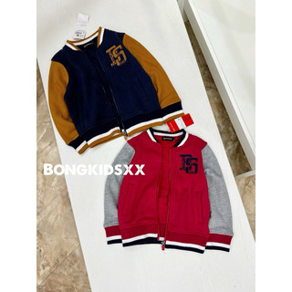 Áo bomber nỉ bé trai thêu bs inextenso