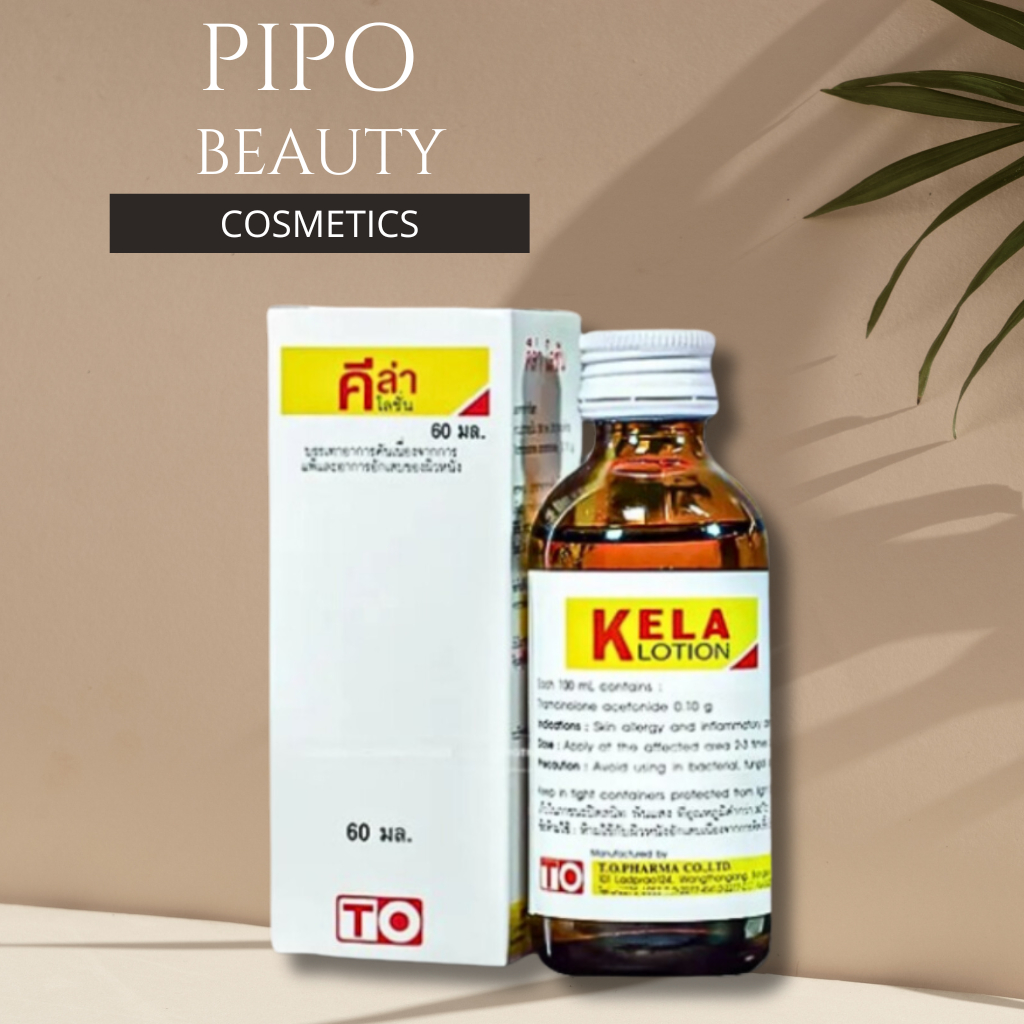 Viêm nang lông Kela, viêm lỗ chân lông kela lotion thảo dược Thái Lan 30ml, 60ml -