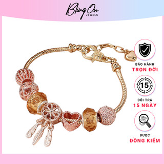 Vòng charm Pandora Beaded Bracelets For Girl Hollowed Heart Lantern Bead Bracelet Party Fashion Jewelry