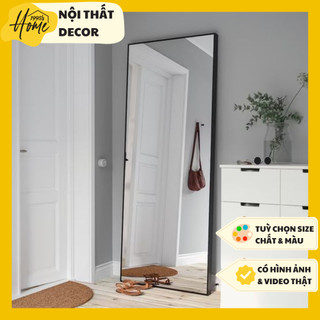 Gương toàn thân viền mỏng tràn viền - chất gương nịnh soi sáng đẹp thích hợp bán shop