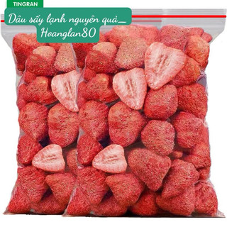 Dâu tây nguyên quả sấy giòn 100g