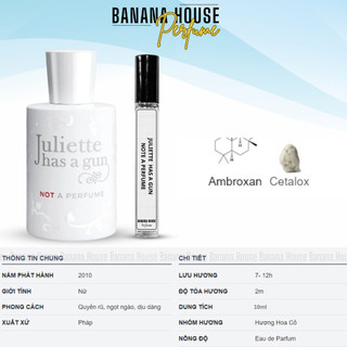 Mẫu thử 10ml nước hoa nữ not a perfume edp
