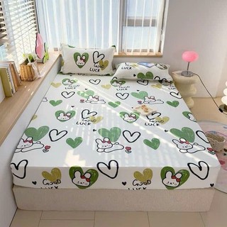 Bộ 3 món ga gối đũi trơn, nhiều mầu sắc đủ size 1m6, 1m8 và 2m2