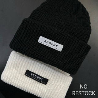 Nón Len dệt thêu tag logo REGODS FORM NÓN NGẮN unisex nam nữ - BEANIE SS2
