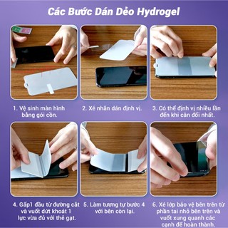 Miếng Dán Dẻo Hydrogel Redmi Note 15 14 13 Note 13 Pro Note 12 / 12 Pro / Turbo 3 / 4 / 5 Pro Note 13R,PPF
