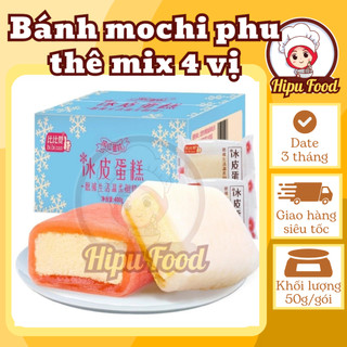Bánh mochi phu thê Đài Loan dẻo ngon mix 4 vị