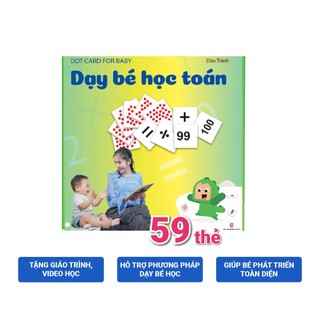Thẻ Học Thông Minh Cho Bé Chuẩn Glenn Doman - Phát Triển Tư Duy Logic Cho Bé từ 0-6 Tuổi ( Bộ 59 Thẻ ) Flashcard 21x21cm