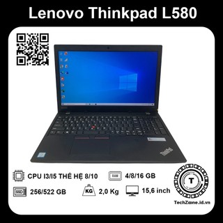 Laptop Lenovo Thinkpad L580 | I3/I5 THẾ HỆ (GEN) 8/10 | Ram 8GB | SSD 256/512GB | 15.6 inch