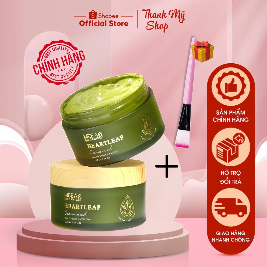 (Tặng Cọ) Mask Diếp Cá Tái Sinh Meea Origin