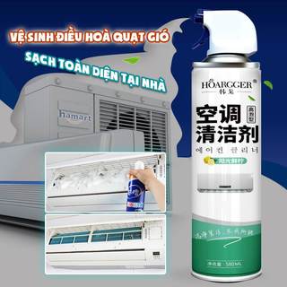 Bình Xịt Vệ Sinh Máy Lạnh Tạo Bọt 580ML Tẩy Rửa Đa Năng Quạt Điều Hoà Máy Làm Mát Toàn Diện