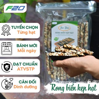 500G Rong biển kẹp hạt dinh dưỡng ăn vặt không béo. healthy. Rong biển kẹp hạt Tuệ Tâm