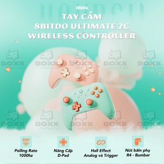 Tay cầm 8Bitdo Ultimate 2C Wireless Controller for Windows kèm USB Receiver