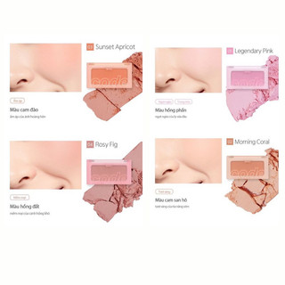 Phấn Má Hồng Mịn Lì  Code Glokolor Mood Touch Blusher