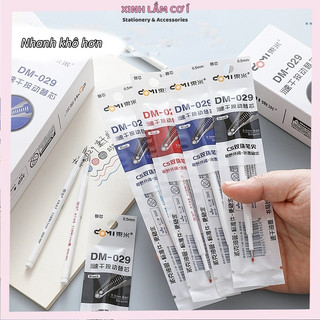 Ngòi bút domi 029 nhanh khô hơn ngòi bút gel 11cm mực xanh/đen/đỏ