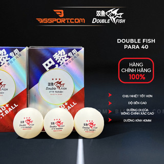 Bóng double fish para 40+ - bóng thi đấu chính thức olympic paris 2024 chuẩn chính hãng