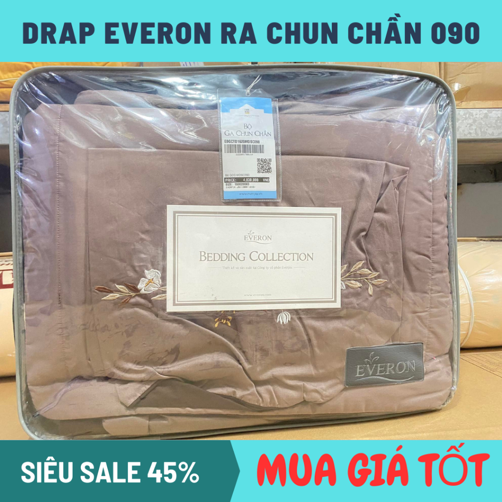 Bộ Drap chun chần EVERON MDSC090
