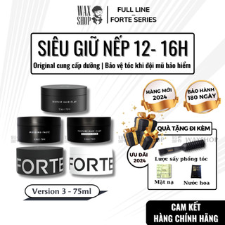 Sáp vuốt tóc nam Forte Series - Control Clay, Molding Paste, Styling Cream, Texture Clay, Pomade