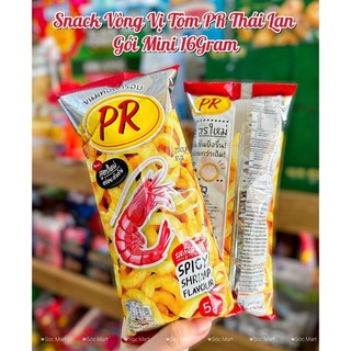 🦐 snack vòng vị tôm - snack viên vị bắp nội địa thái lan 🧀