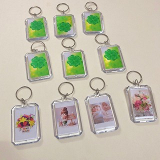 [ COMBO 10 MÓC KHÓA ] Móc khóa MICA in 2 MẶT