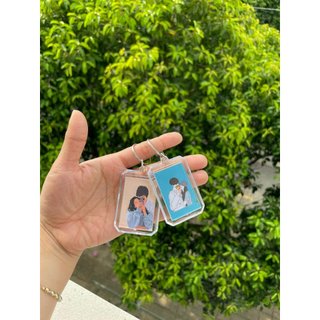 [ COMBO 10 MÓC KHÓA ] Móc khóa MICA in 2 MẶT