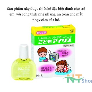 Nhỏ Mắt Cho Bé Taisho Iris Vàng 14ml