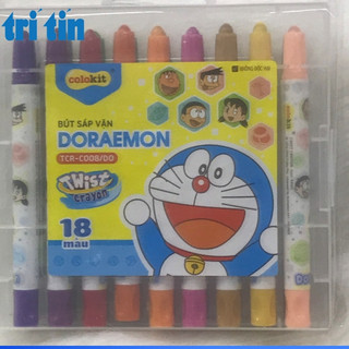 Bút sáp vặn thiên long colokit- 12/18/24 màu