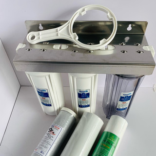  Bộ 3 cốc lọc nước 10 inch lọc nước thô đầu nguồn 