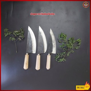Dao bầu dao lọc thịt bò lọc xương siêu bén hàng rèn thủ công