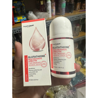 Lăn Khử Mùi Mờ Thâm, Dưỡng Trắng Da Angel's Liquid Glutathione+ Niacinamide Fresh Deodorant 60ml