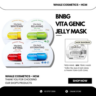 (BNBG) Mặt Nạ BNBG Vita Genic Whitening Jelly Mask Dưỡng Trắng 30ml
