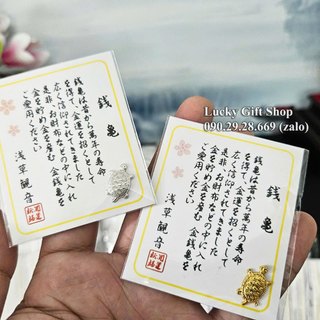 Rùa vàng, bạc Asura may mắn của Nhật Bản