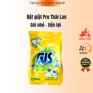 Bột giặt Pro 350g Thái Lan, bột giặt gói nhỏ tiện dun
