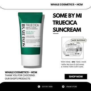 Kem Chống Nắng SOME BY MI Truecica Mineral Calming Suncream SPF50+/PA++++ 50ml