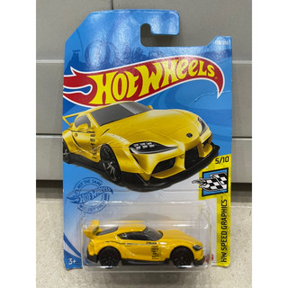 Xe mô hình đồ chơi cơ bản hotwheels 1:64 - '20 toyota gr supra