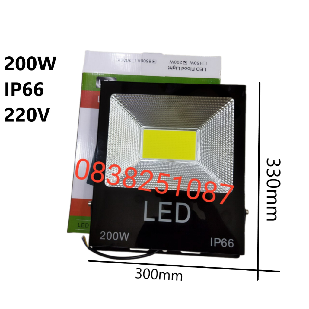 Đèn Pha Led 200W SIÊU BỀN SIÊU SÁNG - ÁNH SÁNG TRĂNG