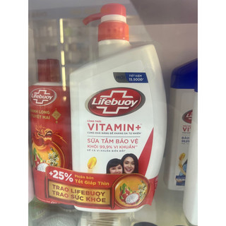Sữa Tắm Lifebuoy Bảo Vệ Vượt Trội 850g