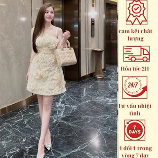 Váy Ren 2 Dây Cao Cấp Gắn Hoa Thủ Công Sang Chảnh Hiện Đại Phù  Hợp Cho Các Nàng Đi Chơi, Đi Tiệc - THE HANA